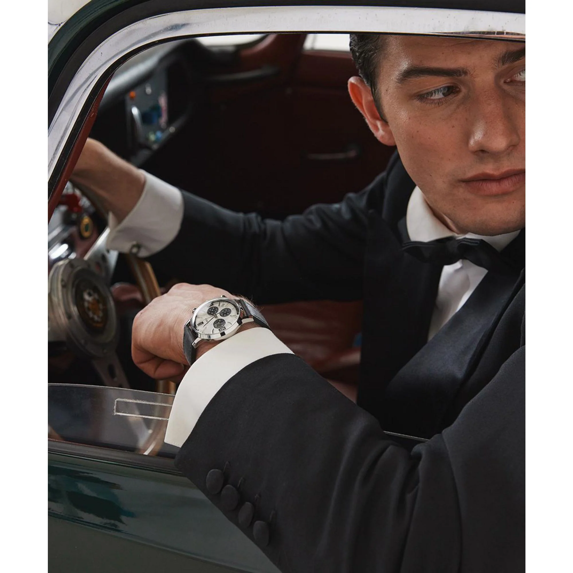 TIMEX MARLIN Silver-Tone Round Dial Analog Men's Watch - TWEG26703 - Image 3