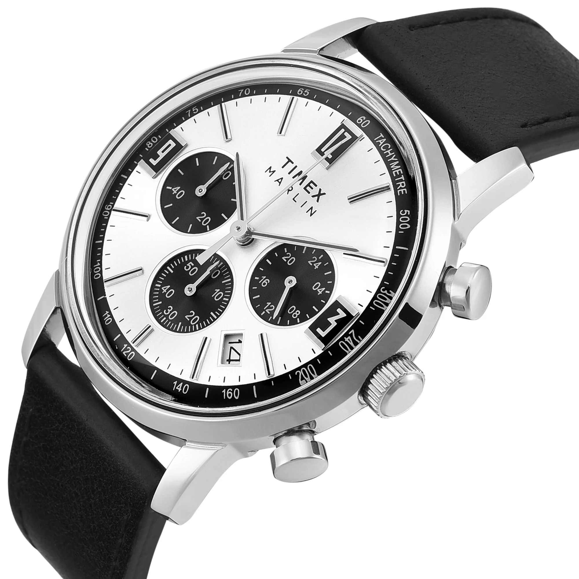 TIMEX MARLIN Silver-Tone Round Dial Analog Men's Watch - TWEG26703 - Image 7