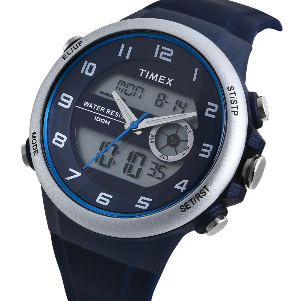 Timex Men Analog-Digital Round Dial Watch- TWESK3200T - Image 2