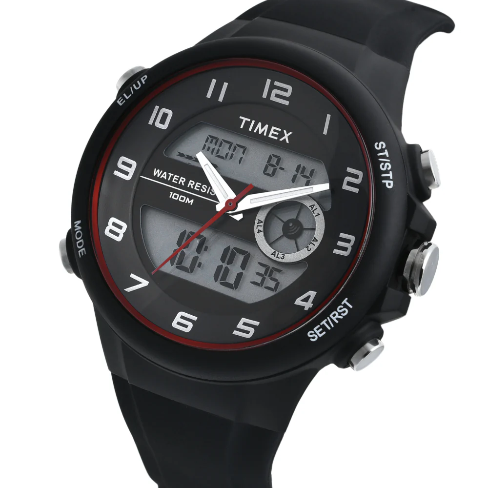 Timex Men Analog-Digital Round Dial Watch- TWESK3201T - Image 2