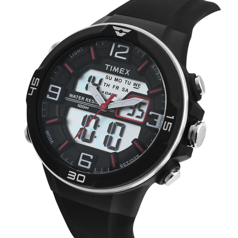 Timex Men Analog-Digital Round Dial Watch- TWESK3500T - Image 2