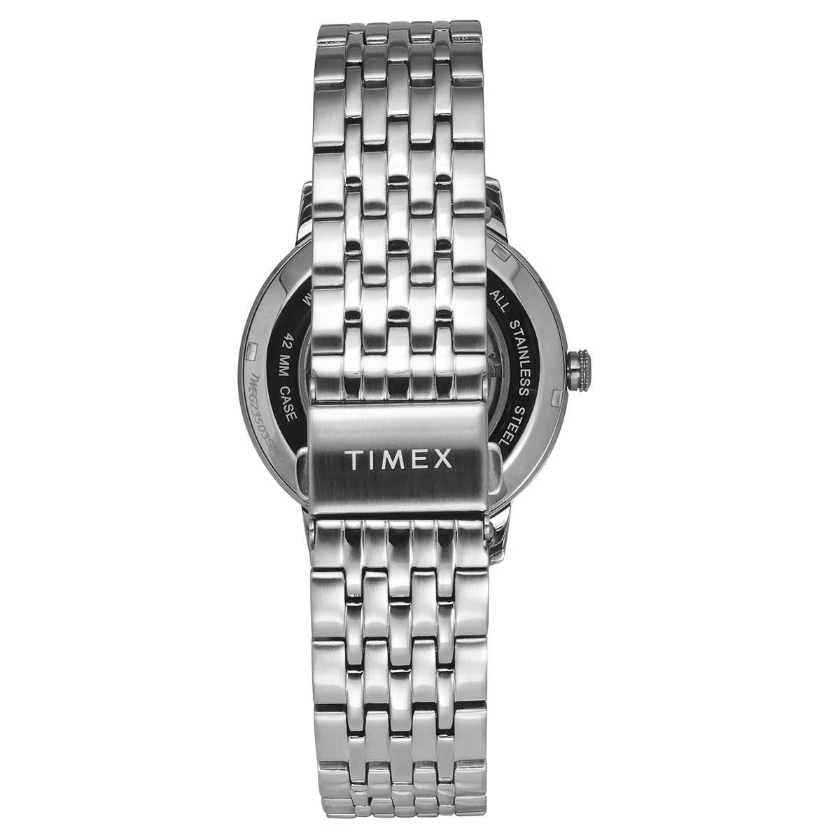 Timex Trend Men Automatic Green Round Stainless Steel Dial Watch - TWEG23502 - Image 4