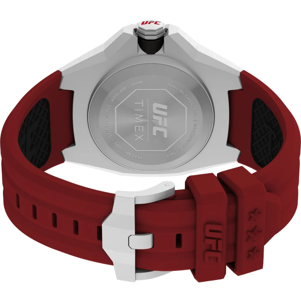 Timex UFC Pro 45mm Silicone Strap Watch - Image 4