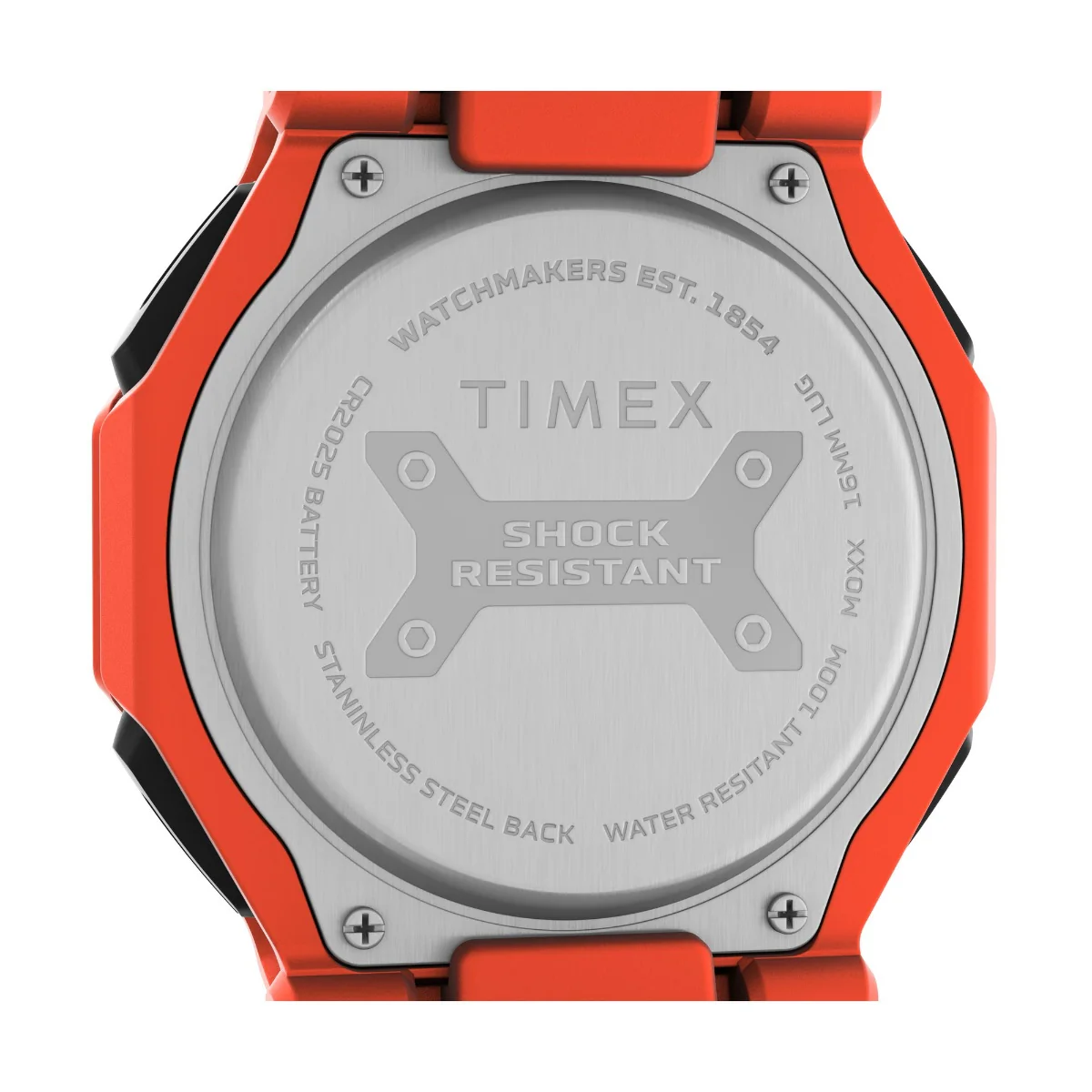 Timex Men Black Resin Square Dial Digital Watch-TW2V60000UJ - Image 5