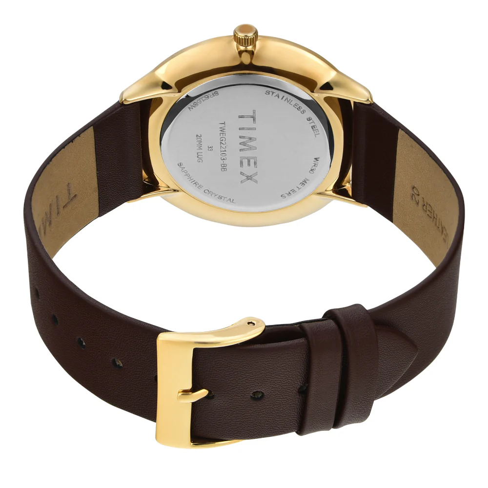 Timex Men Black Round Analog Dial Watch- TWEG22103 - Image 6