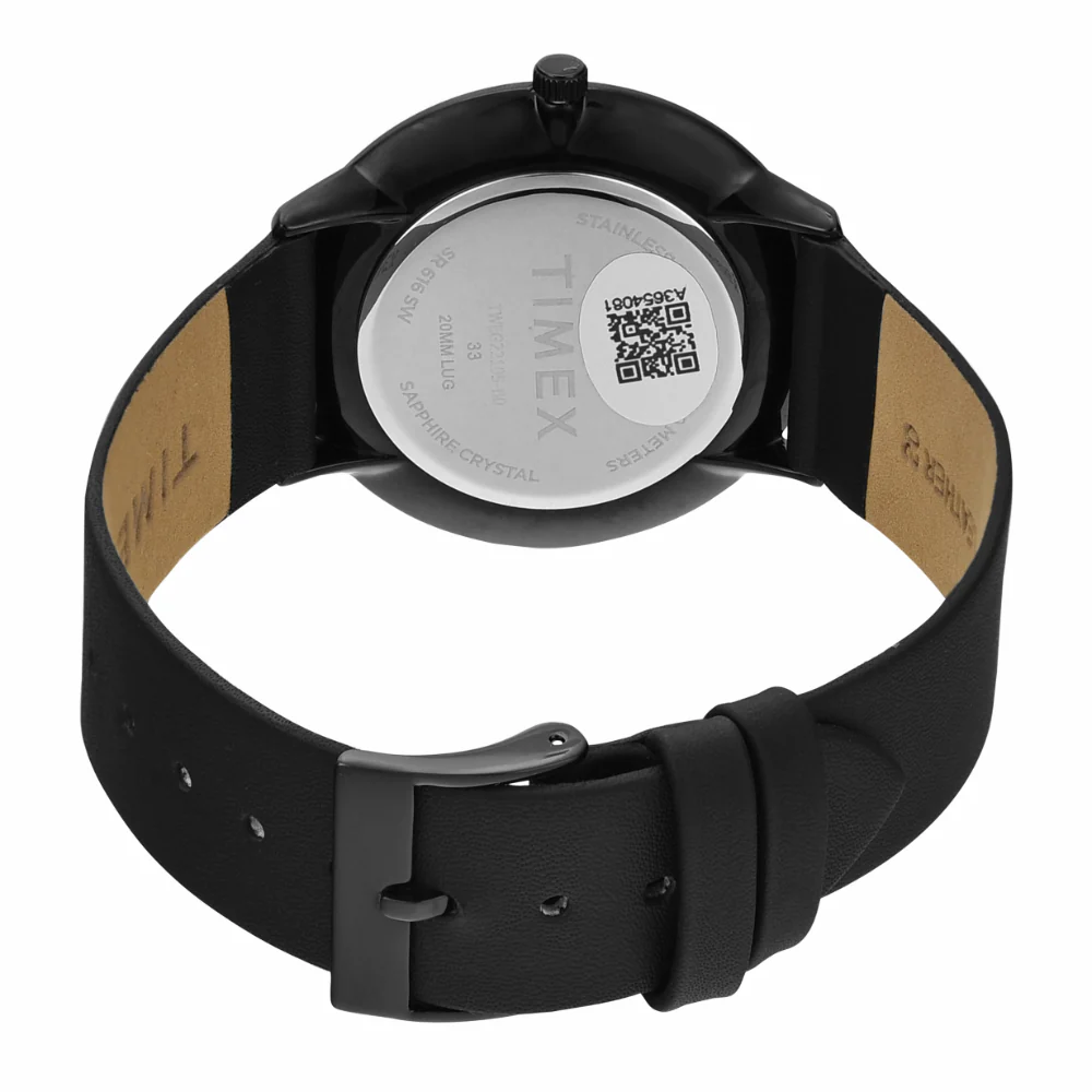 Timex Men Black Round Analog Dial Watch- TWEG22105 - Image 6