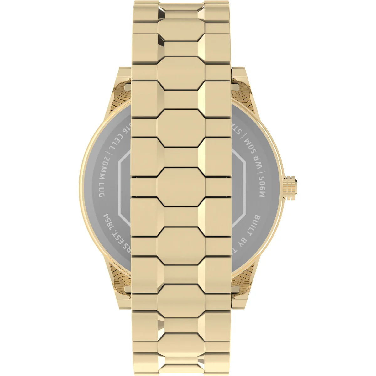 Timex Men Black Round Brass Dial Analog Watch- TW2V564000D - Image 4