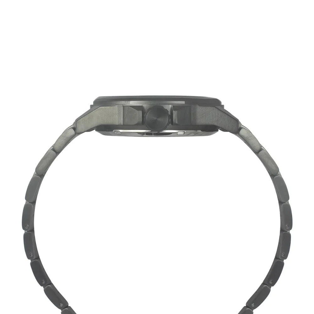 Timex Men Black Round Dial Analog Automatic Watch - TWEG24103 - Image 5