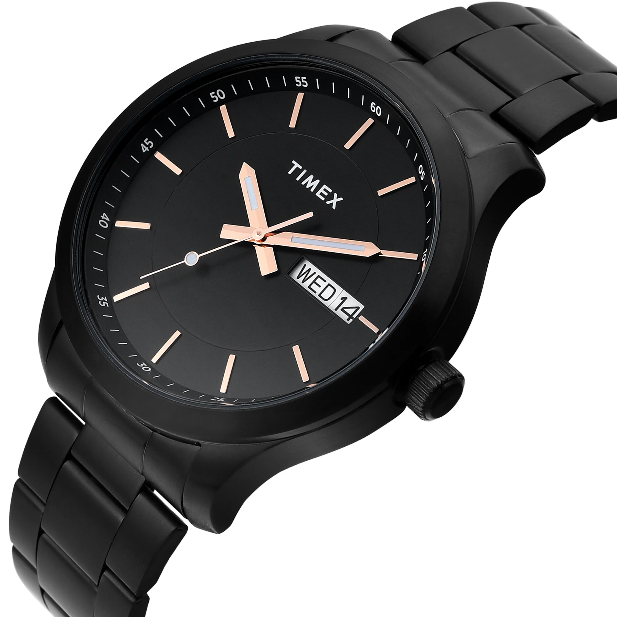TIMEX Men Black Round Dial Analog Watch - TWEG20803 - Image 2