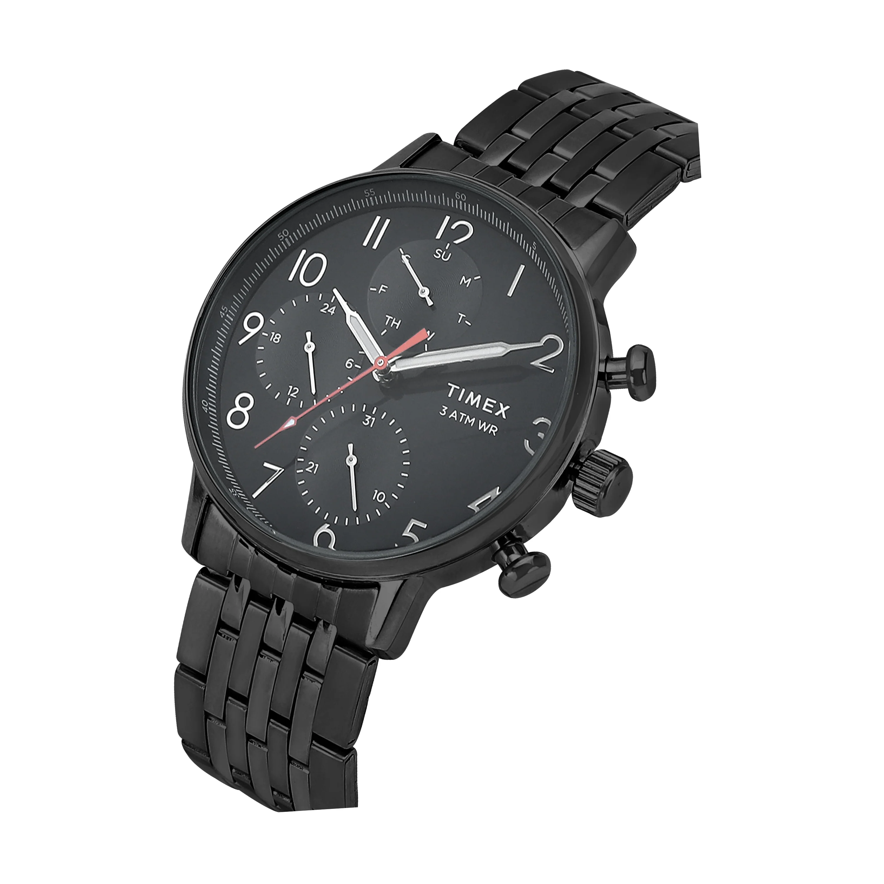 TIMEX Men Black Round Dial Analog Watch - TWEG25405 - Image 2