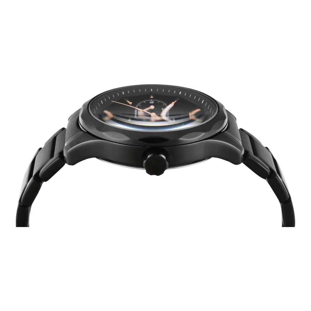 Timex Men Black Round Multifunction Dial Watch- TW0TG7625 - Image 5