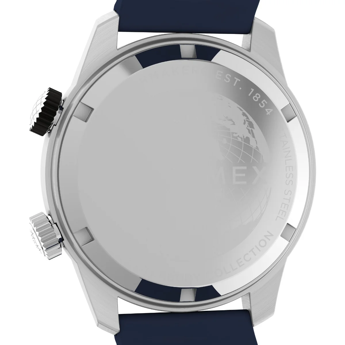 Timex Men Black Stainless Steel Round Dial Analog Watch-TW2V73500UJ - Image 5