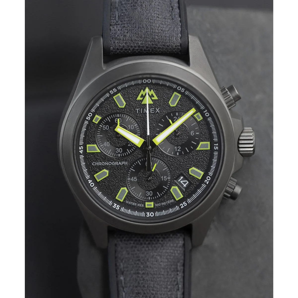 Expedition North? Field Chrono 43mm Recycled Mixed Materials Strap Watch - Image 2