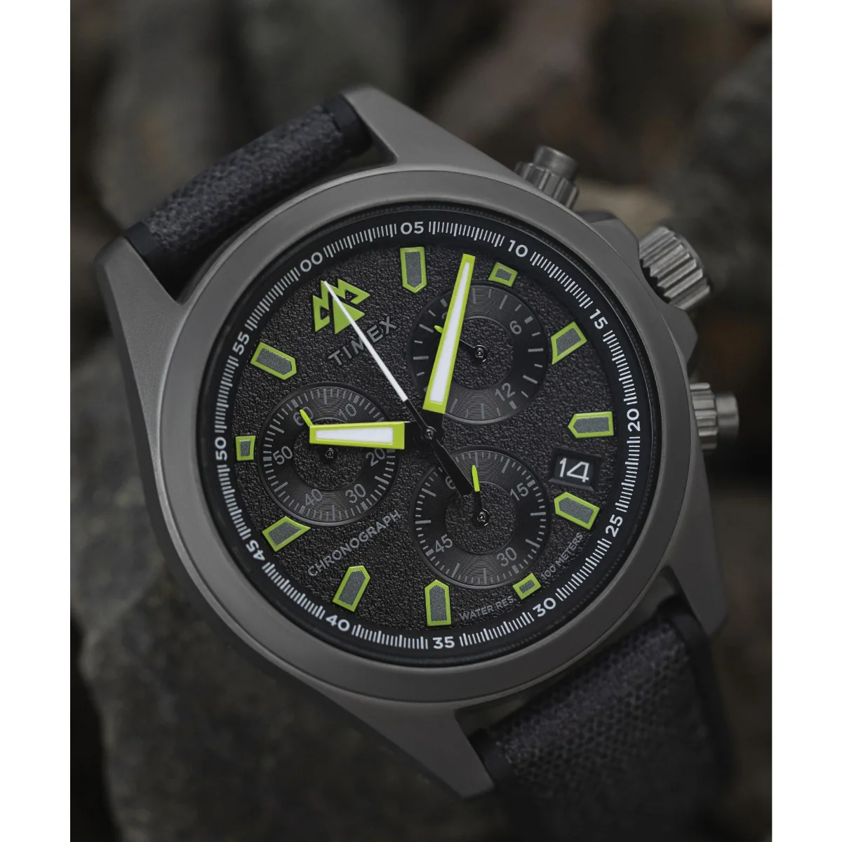 Expedition North? Field Chrono 43mm Recycled Mixed Materials Strap Watch - Image 3