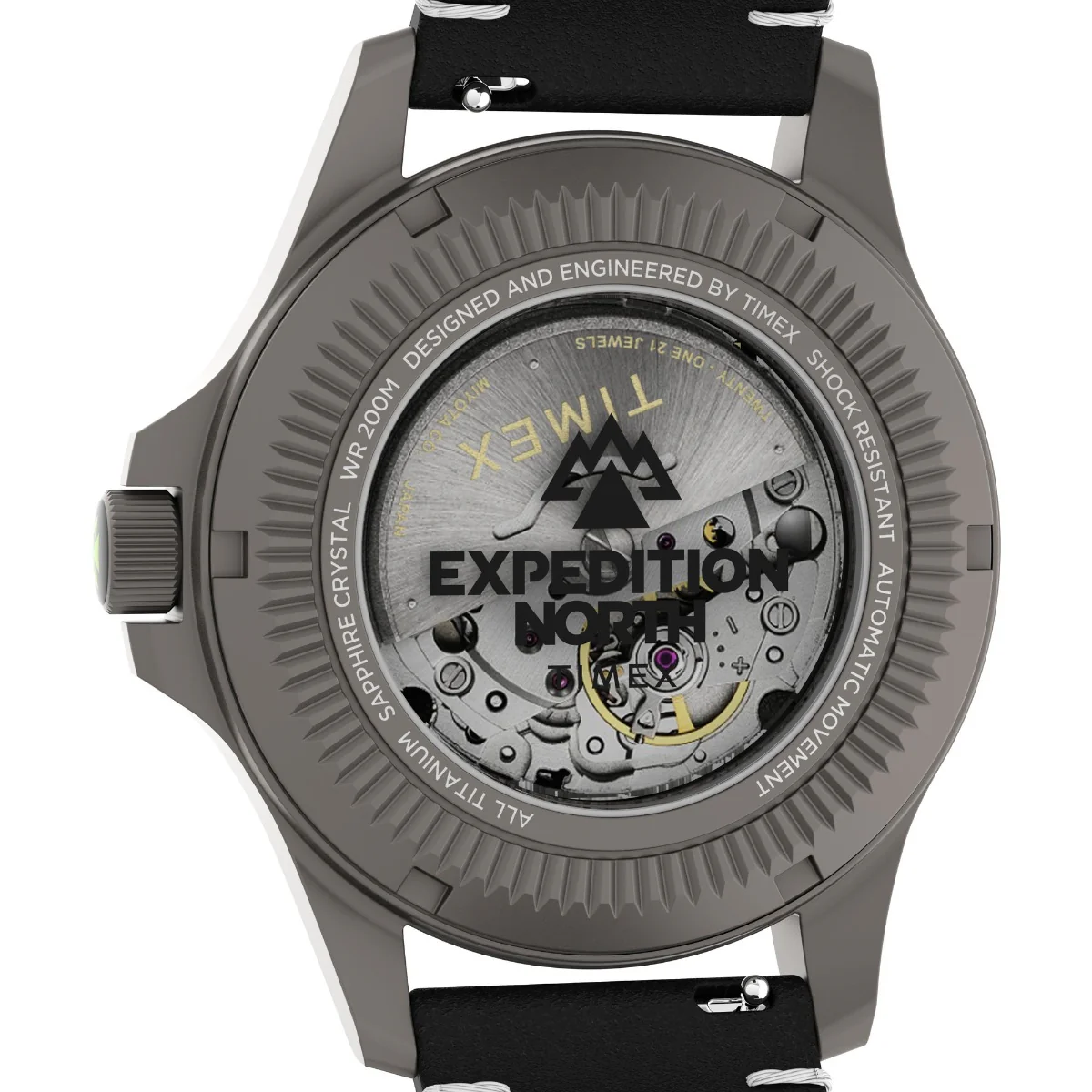 Timex Men Black Titanium Round Dial Analog Watch-TW2V54000X6 - Image 5