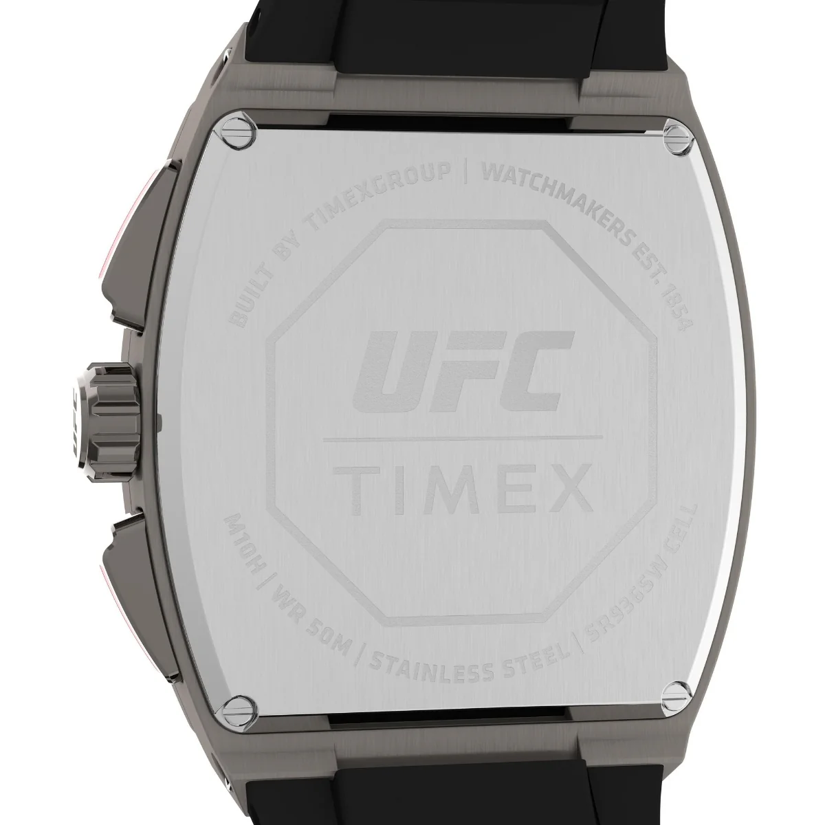 Timex Men Black Tonneau Stainless Steel Dial Analog Watch-TW2V87400X6 - Image 5