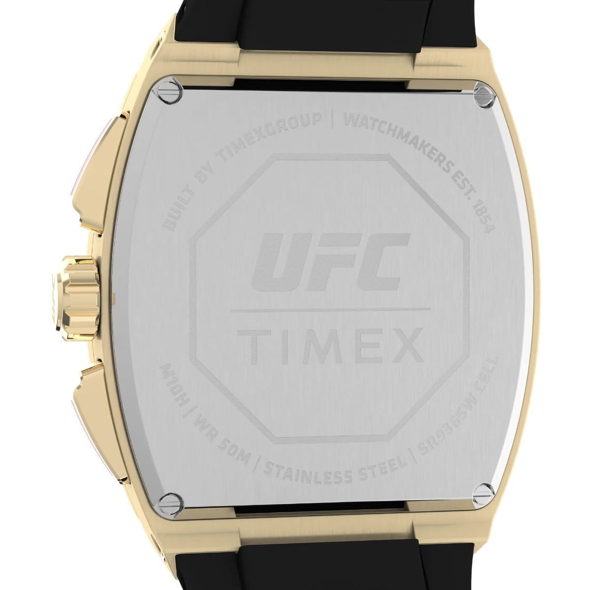 Timex Men Black Tonneau Stainless Steel Dial Analog Watch-TW2V88000X6 - Image 5