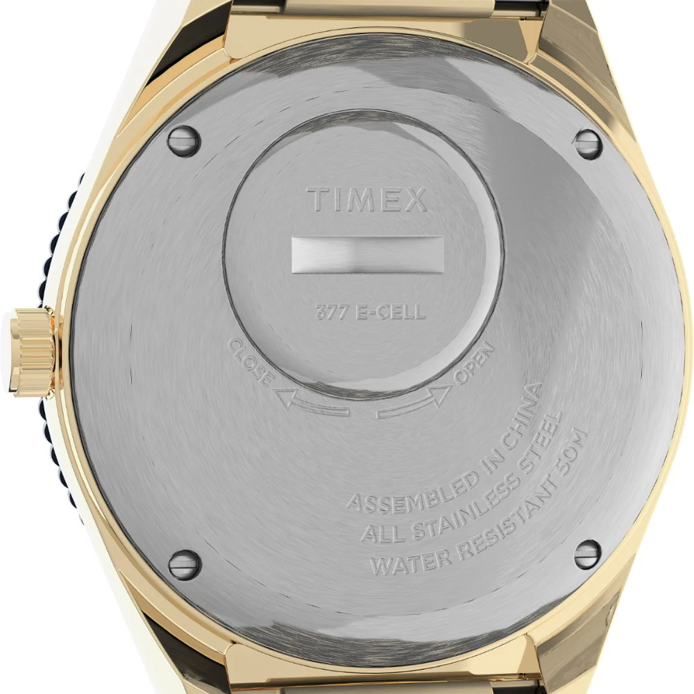 Q Timex Reissue 38mm Stainless Steel Bracelet Watch - Image 5