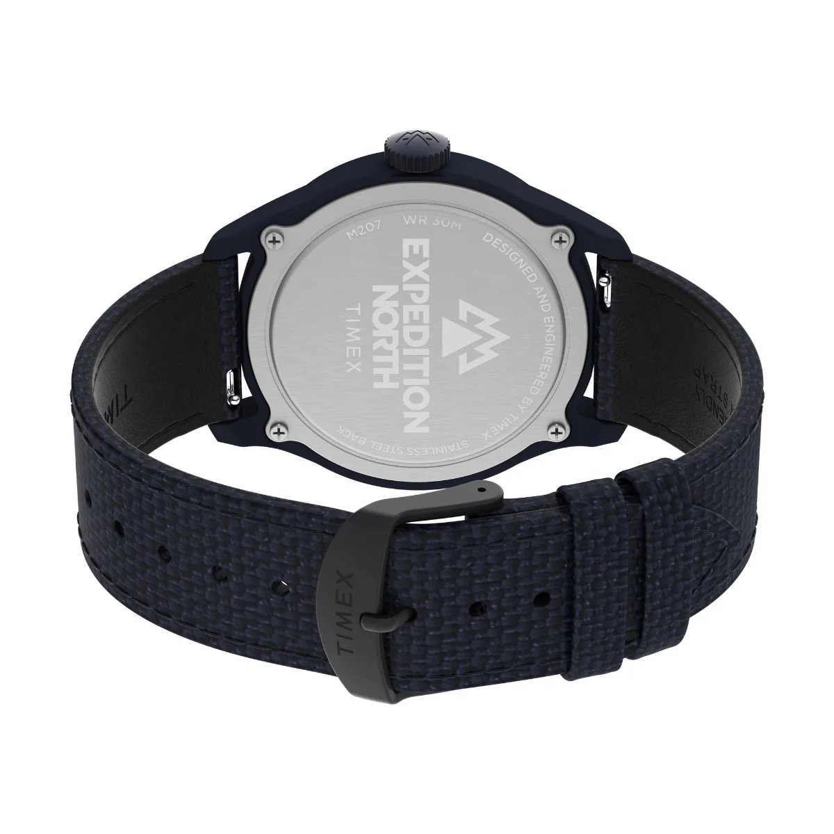 Timex Men Blue Bio-Based PU Round Dial Analog Watch-TW2W23600X6 - Image 3