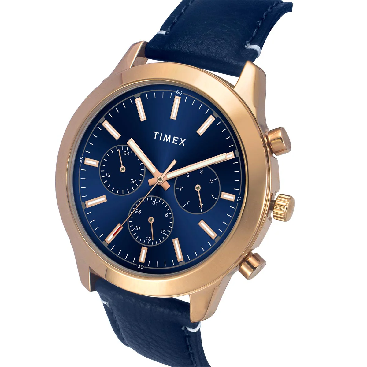 Timex Men Blue Round Analog Watch- TWEG185SMU07 - Image 2