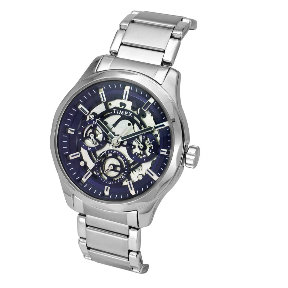 Timex Men Blue Round Dial Analog Watch - TW0TG7627 - Image 2
