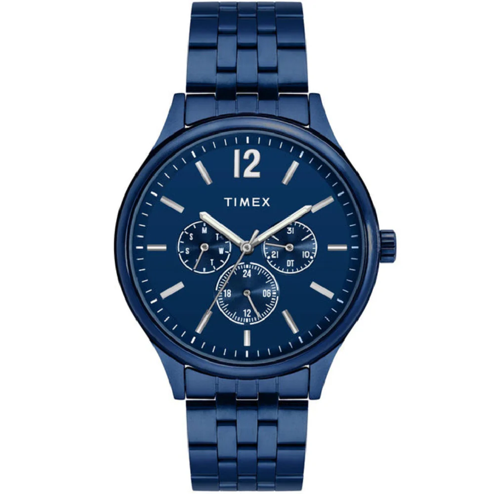 TIMEX Men Blue Round Dial Analog Watch - TWEG18437 - Image 2