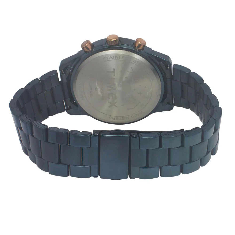 Timex Cosmic Awe Men Chronograph Round Dial Blue Watch - TWEG18517 - Image 4