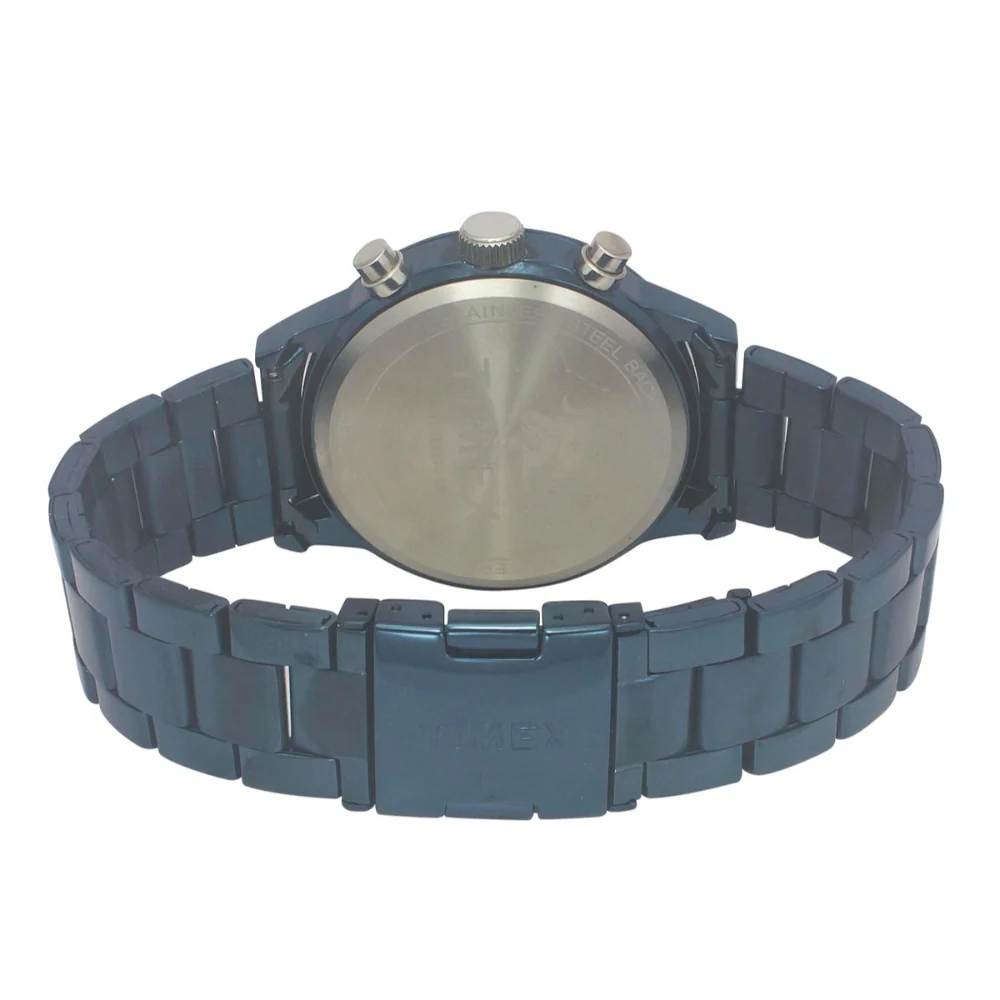 Timex Cosmic Awe Men Chronograph Round Dial Blue Watch - TWEG19934 - Image 2