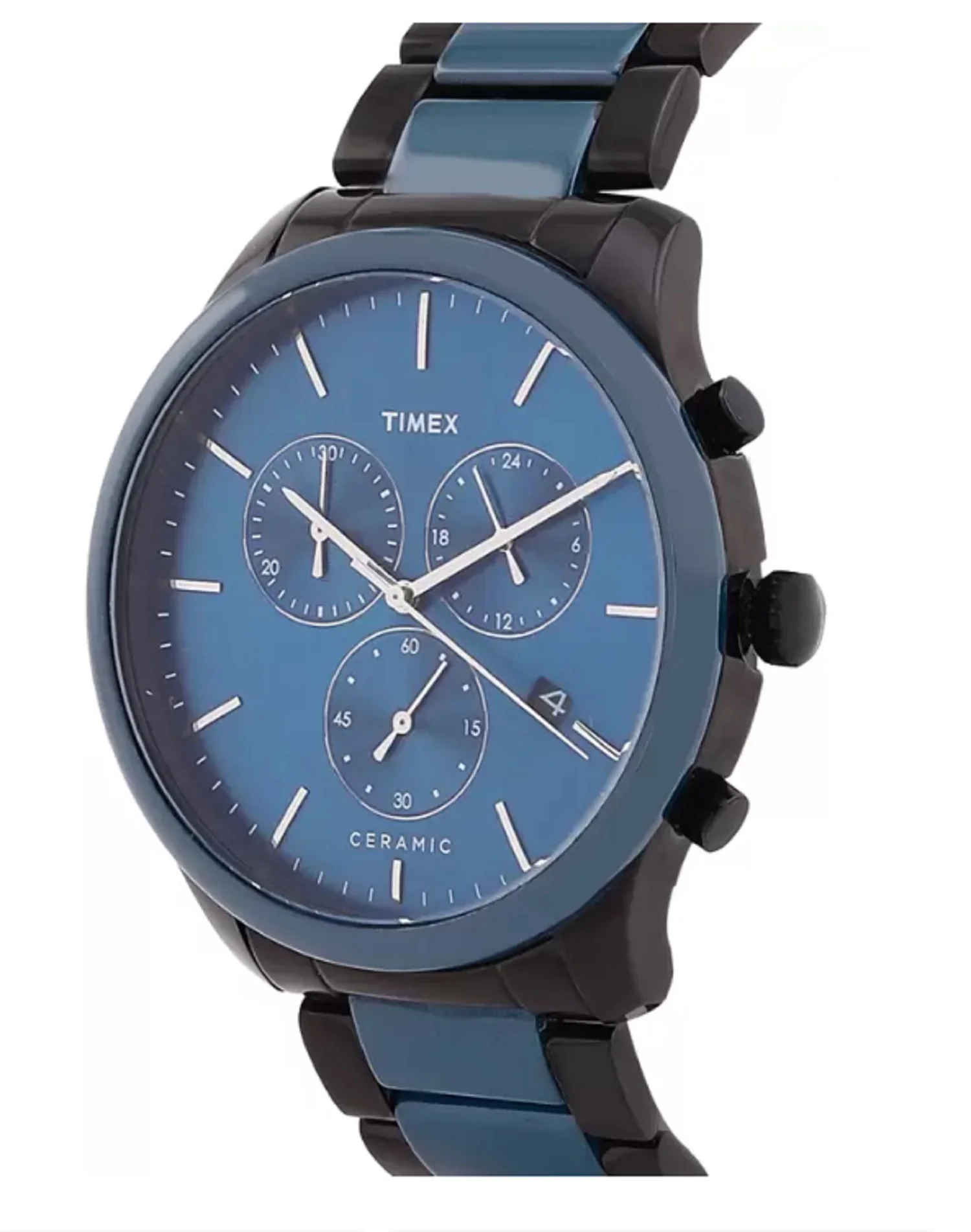 TIMEX Men Blue Round Dial Analog Watch - TWEG21703 - Image 3