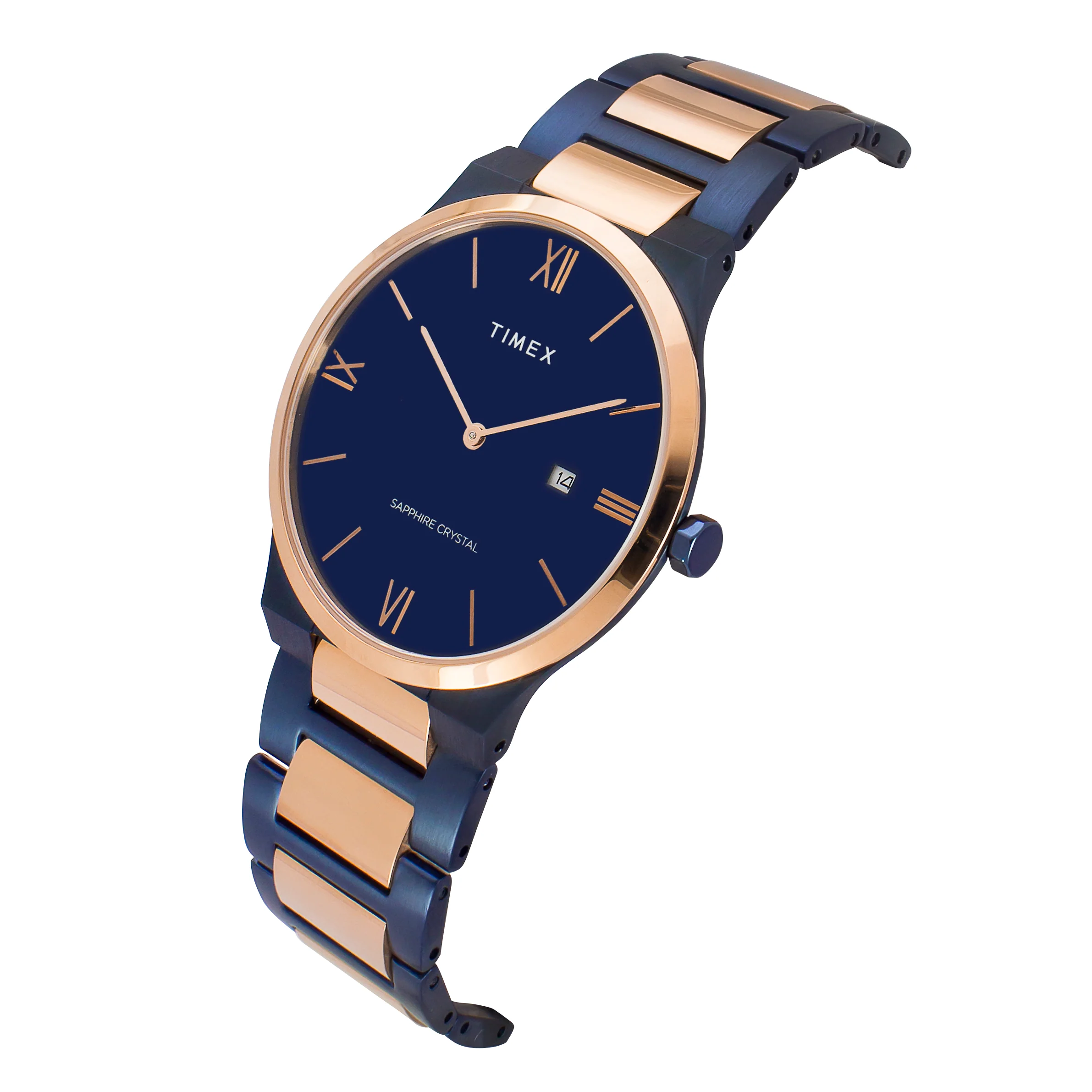 TIMEX Men Blue Round Dial Analog Watch - TWEG23607 - Image 2