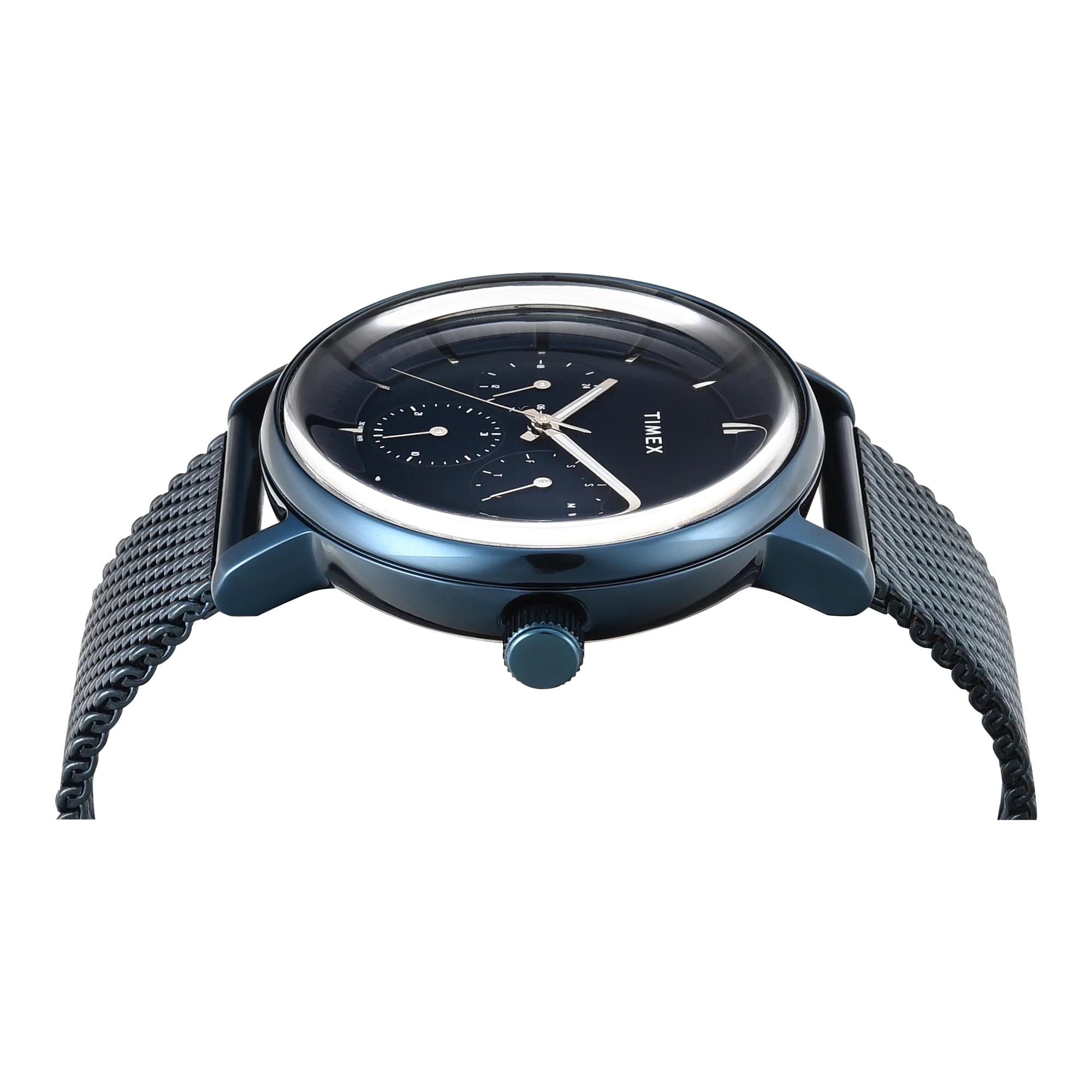 TIMEX Men Blue Round Dial Analog Watch - TWEG25704 - Image 4