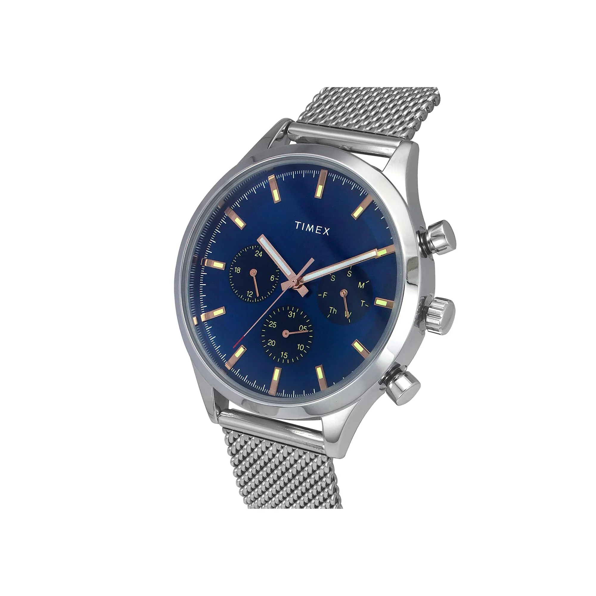 TIMEX Men Blue Round Dial Analog Watch - TWHG03SMU23 - Image 2