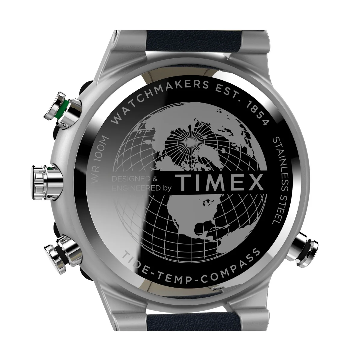 Timex Men Blue Round Stainless Steel Dial Analog Watch-TW2V48900UJ - Image 5