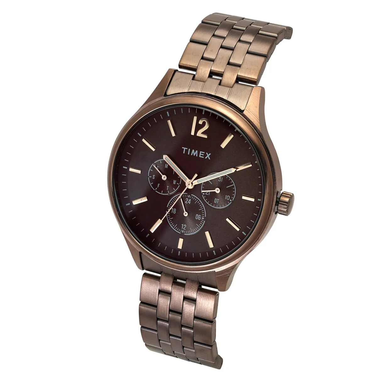 TIMEX Men Brown Round Dial Analog Watch - TWEG18436 - Image 2