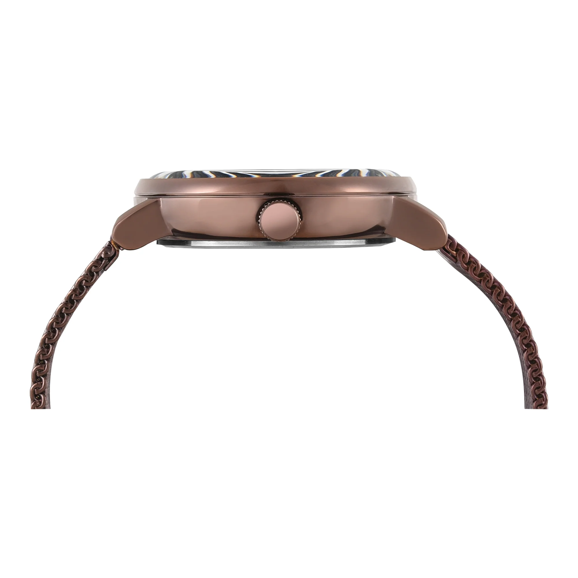 TIMEX Men Brown Round Dial Analog Watch - TWEG25703 - Image 3