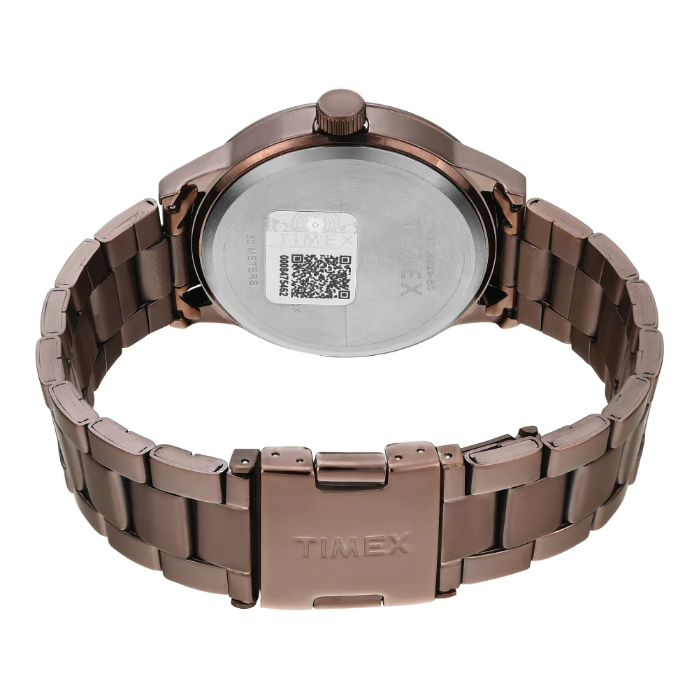 Timex Men Brown Round Multifunction Dial Watch- TWEG19929 - Image 4