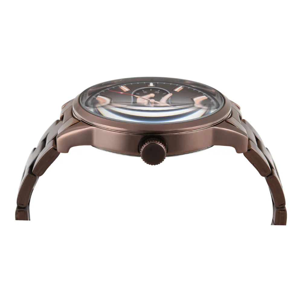 Timex Men Brown Round Multifunction Dial Watch- TWEG19929 - Image 5