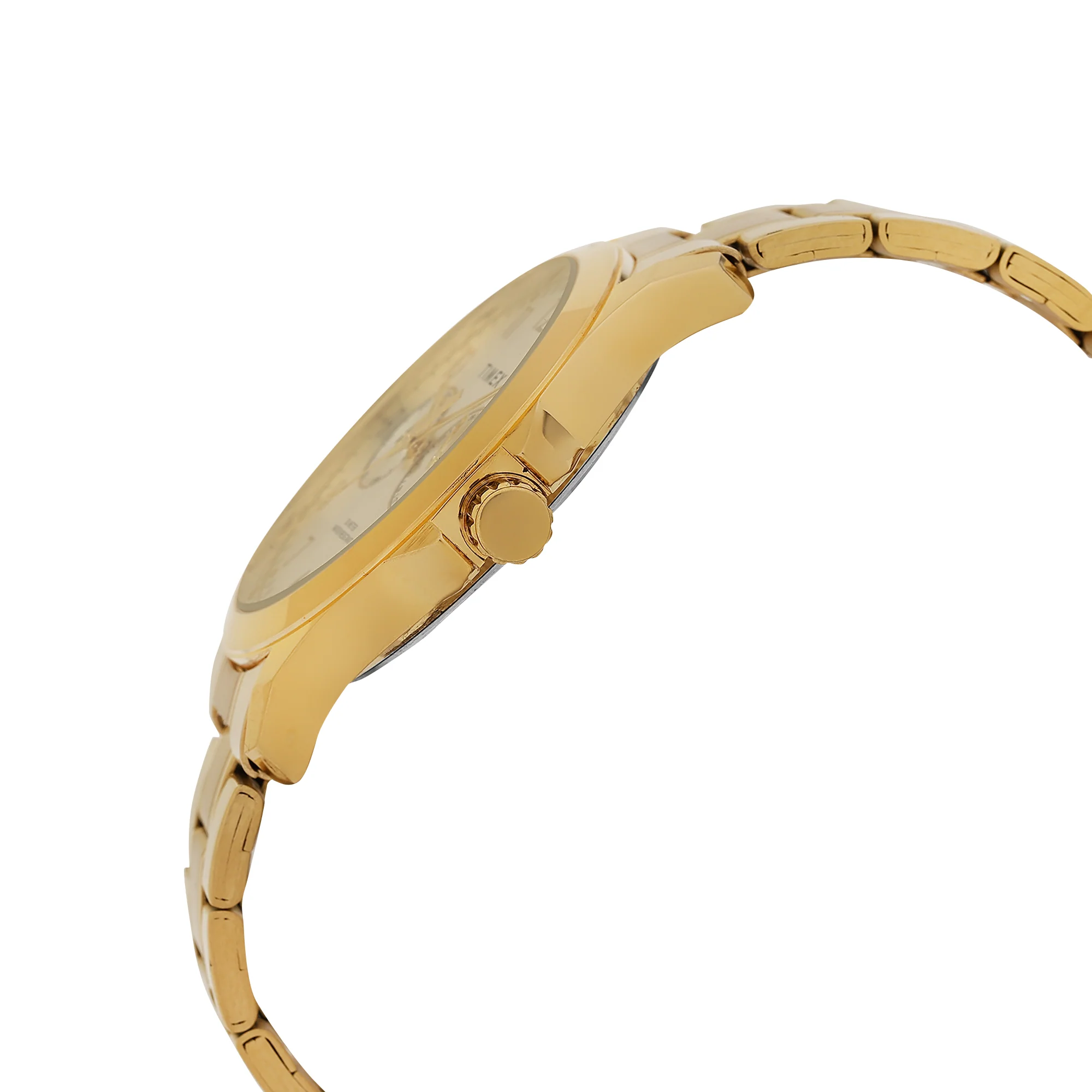 Timex Men Champagne Round Dial Analog Watch - TW000X143 - Image 5