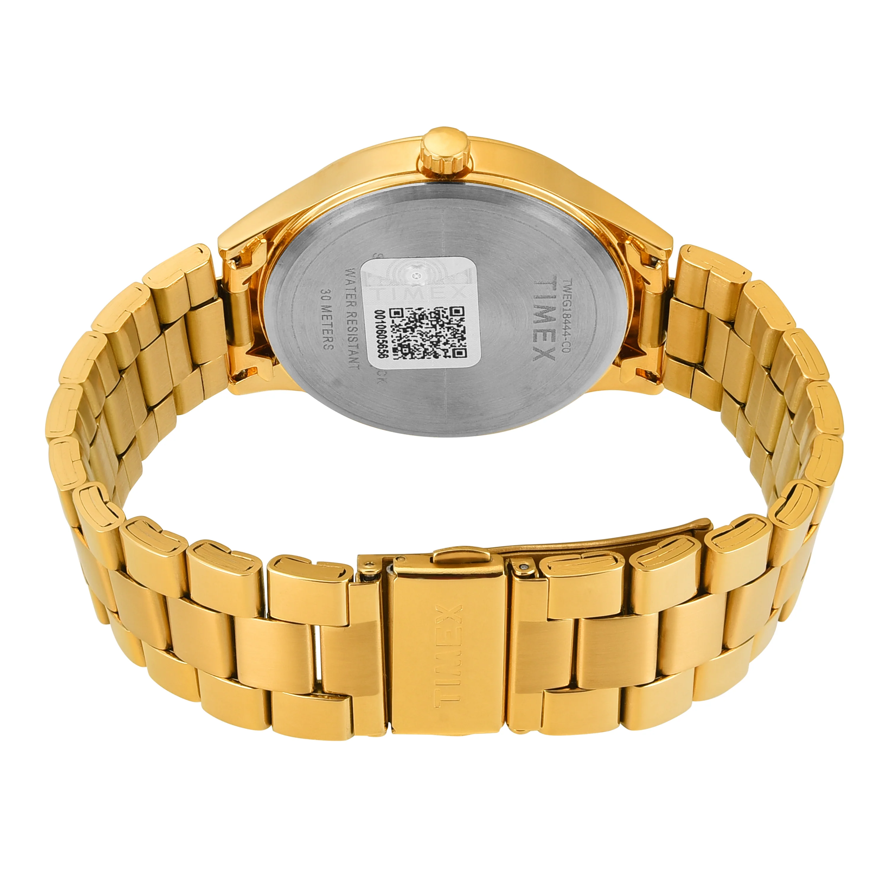 TIMEX Men Champagne Round Dial Analog Watch - TWEG18444 - Image 5