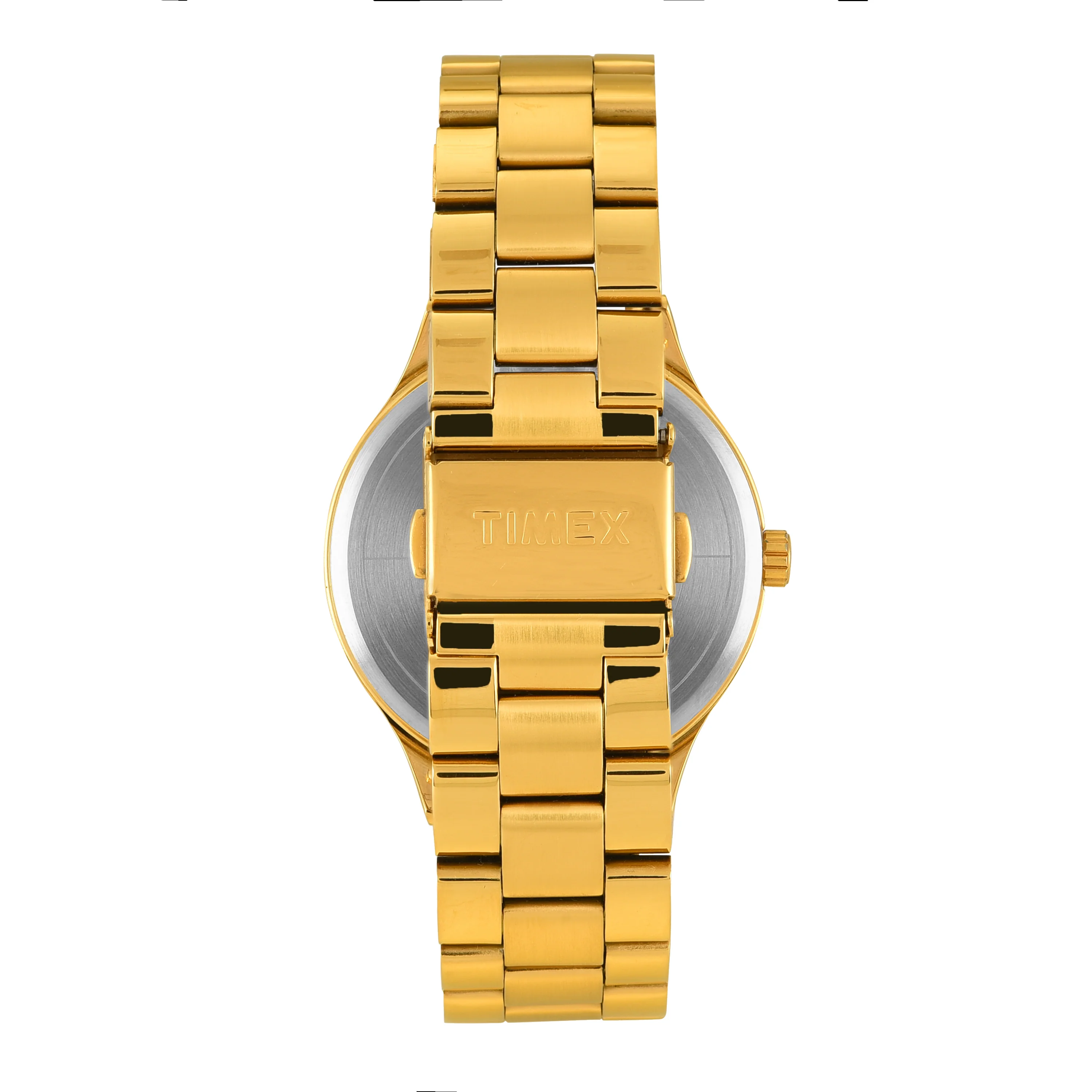 TIMEX Men Champagne Round Dial Analog Watch - TWEG18444 - Image 6