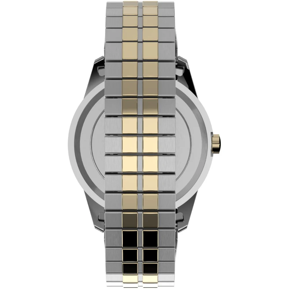 Main Street Classic 36mm Stainless Steel Expansion Band Watch with Perfect Fit - Image 3