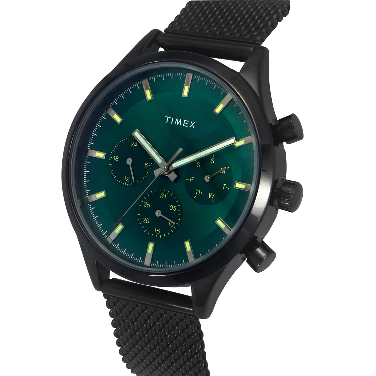 Timex Men Green Round Analog Watch- TWHG03SMU25 - Image 2