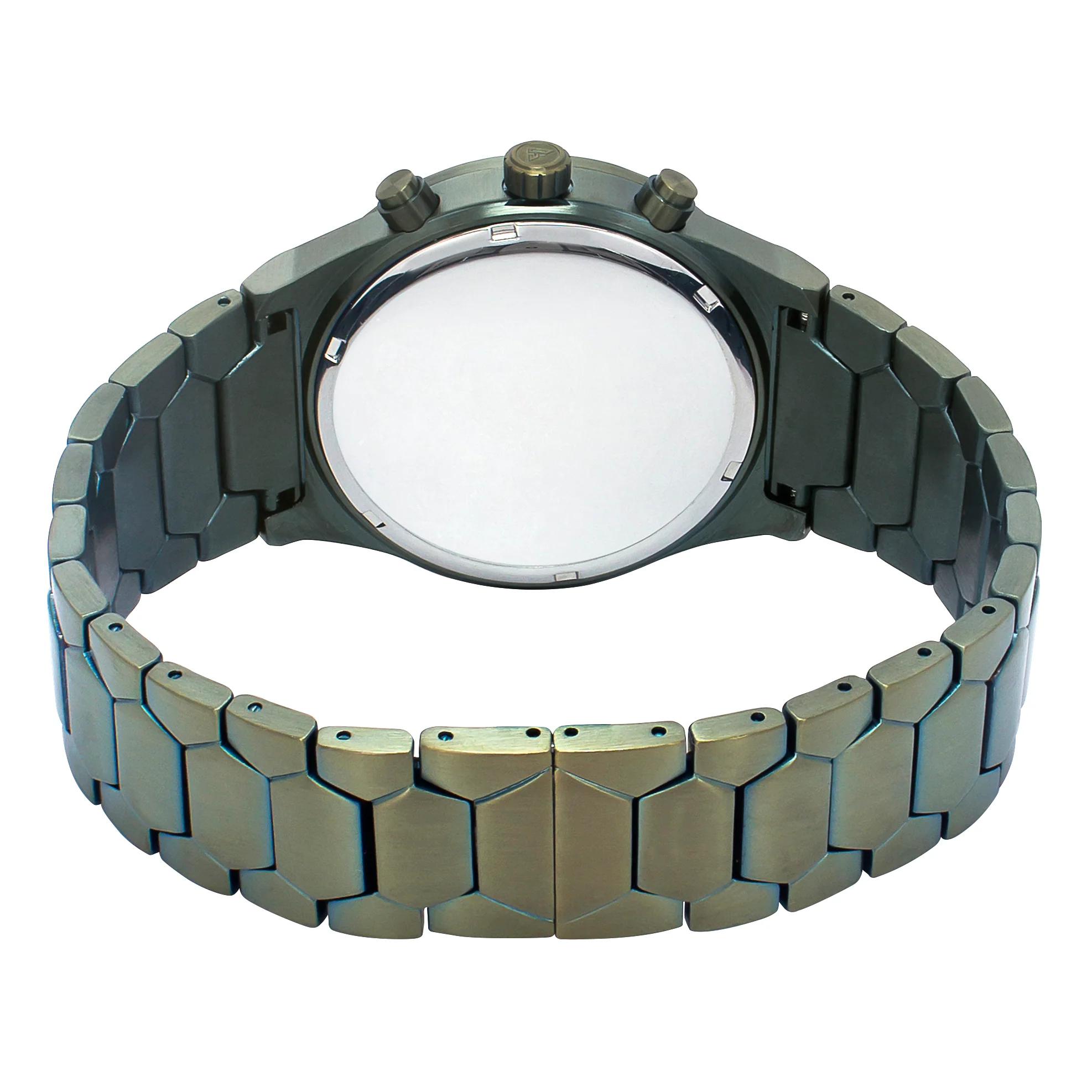 TIMEX Men Green Round Dial Analog Chronograph Watch - TWEG24903 - Image 3
