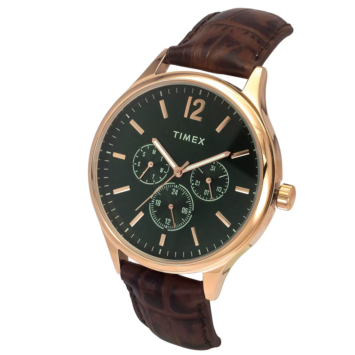 Timex Men Green Round Dial Analog Watch - TWEG18434 - Image 2