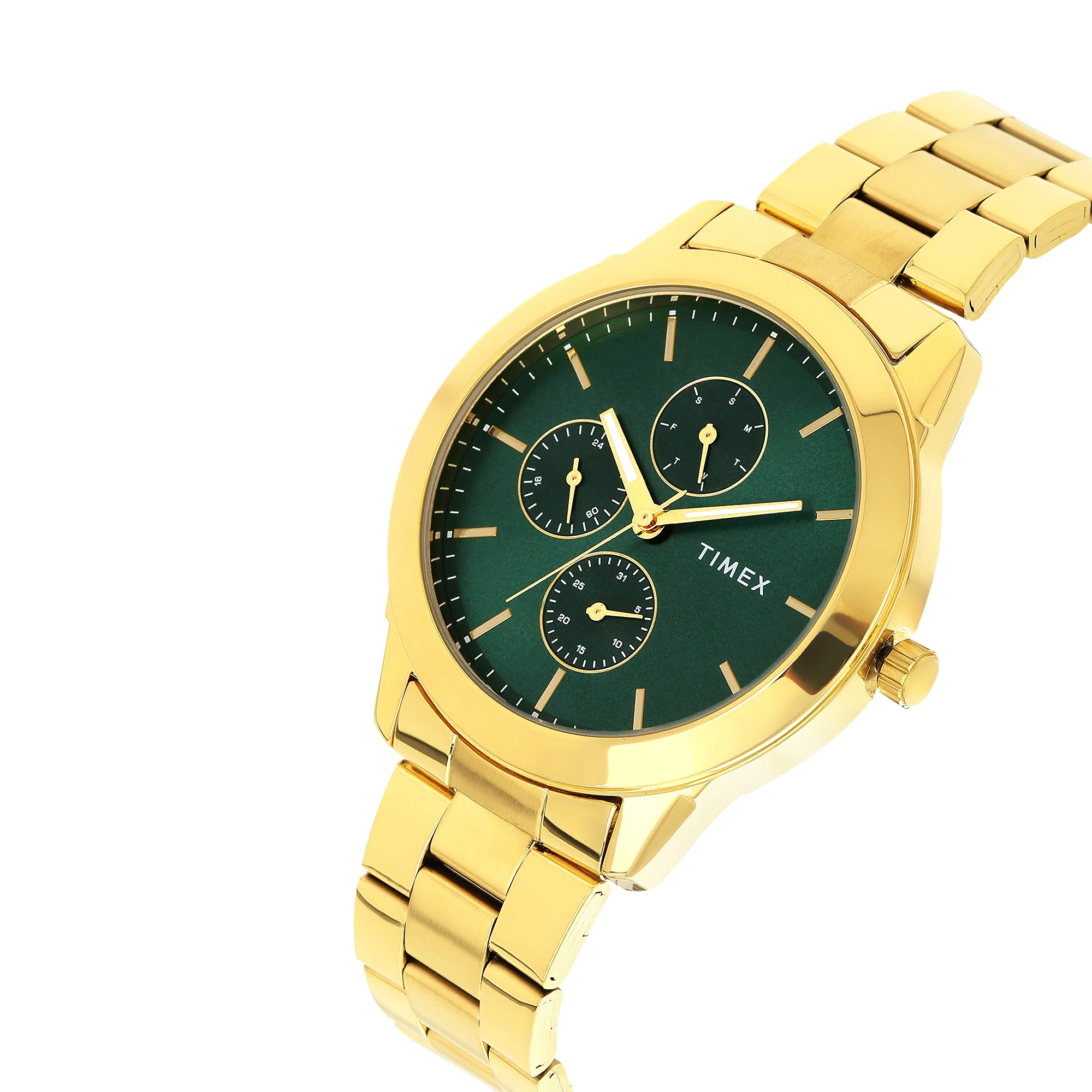 TIMEX Men Green Round Dial Analog Watch - TWEG18522 - Image 2