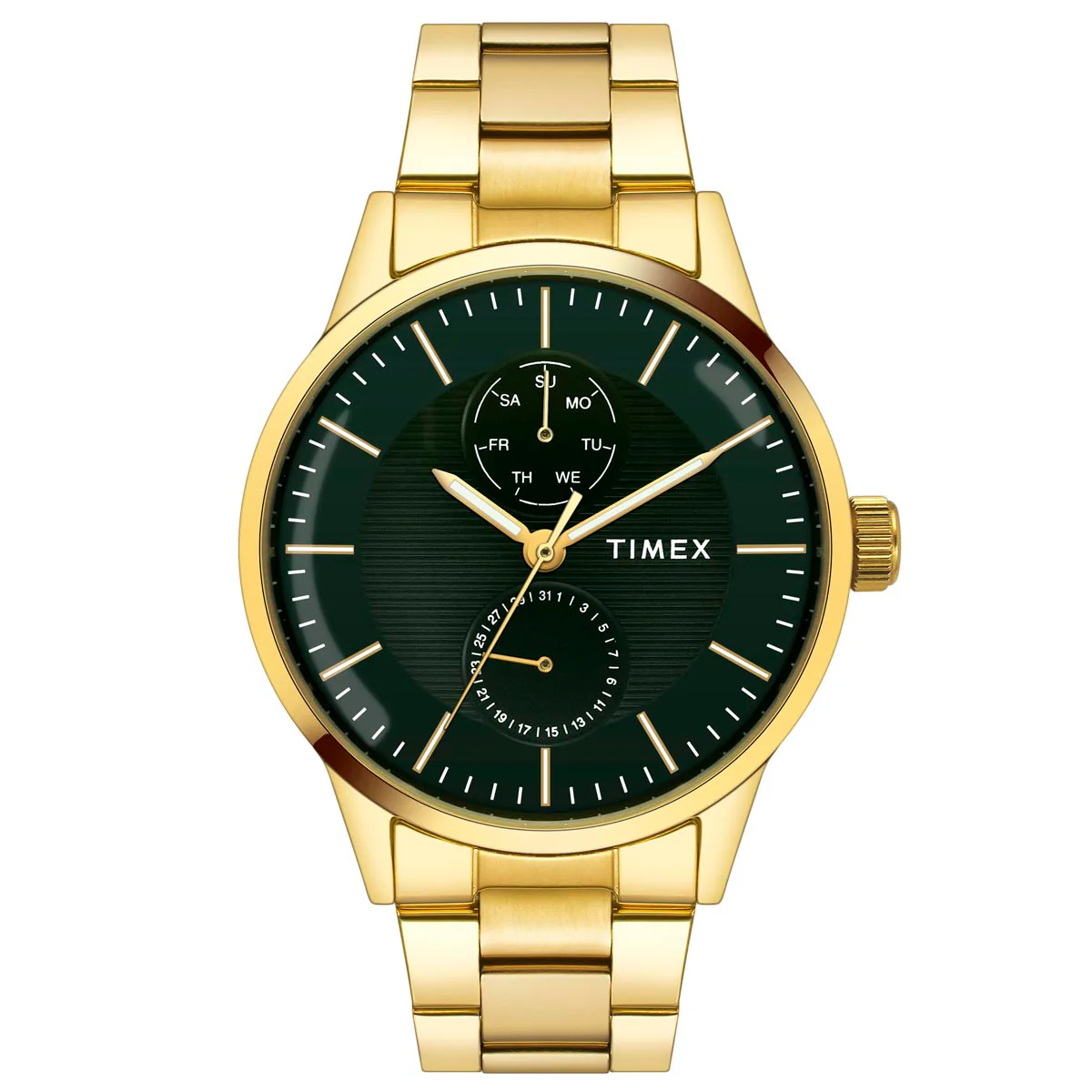 Timex Men Green Round Dial Analog Watch - TWEG19939 - Image 5