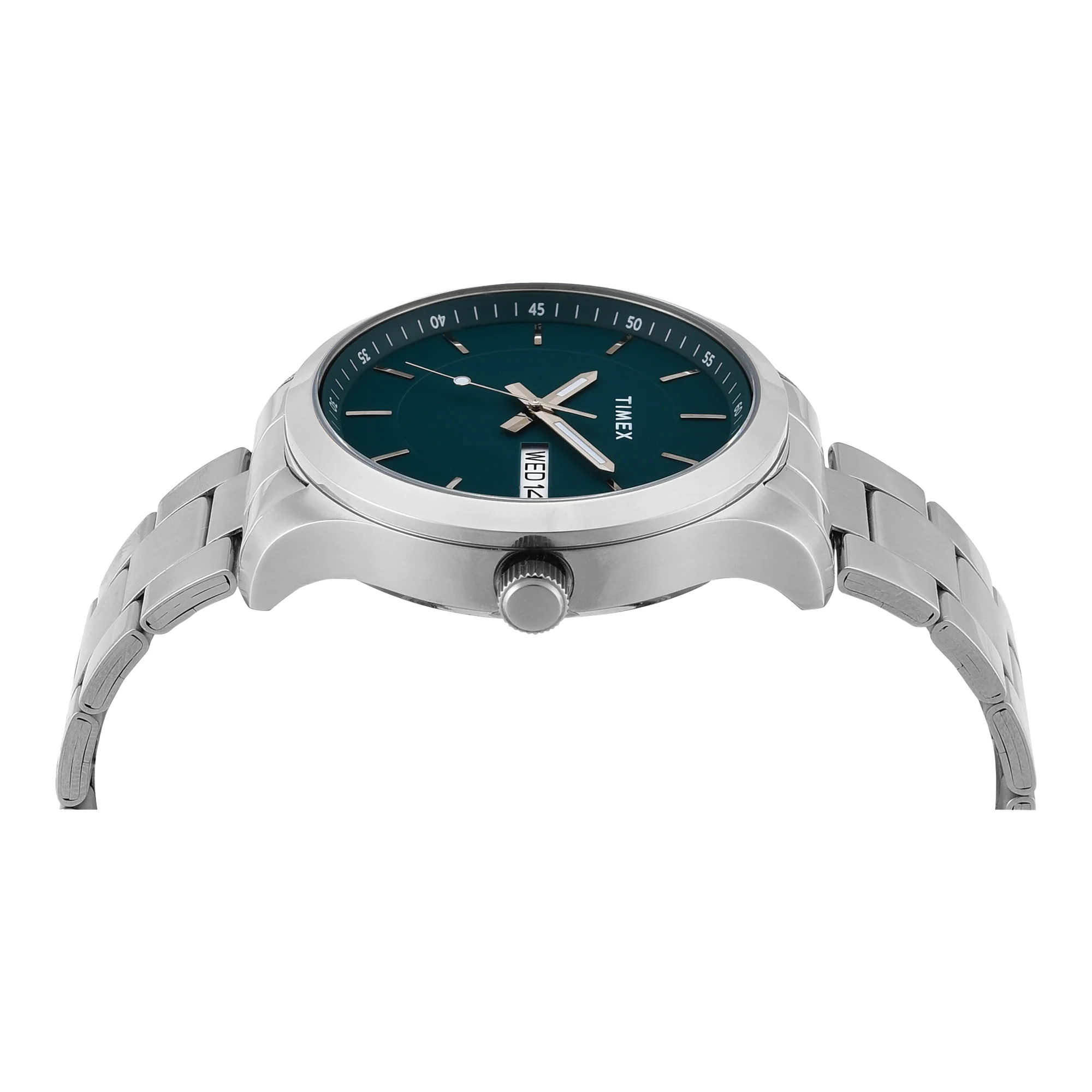 TIMEX Men Green Round Dial Analog Watch - TWEG20801 - Image 4