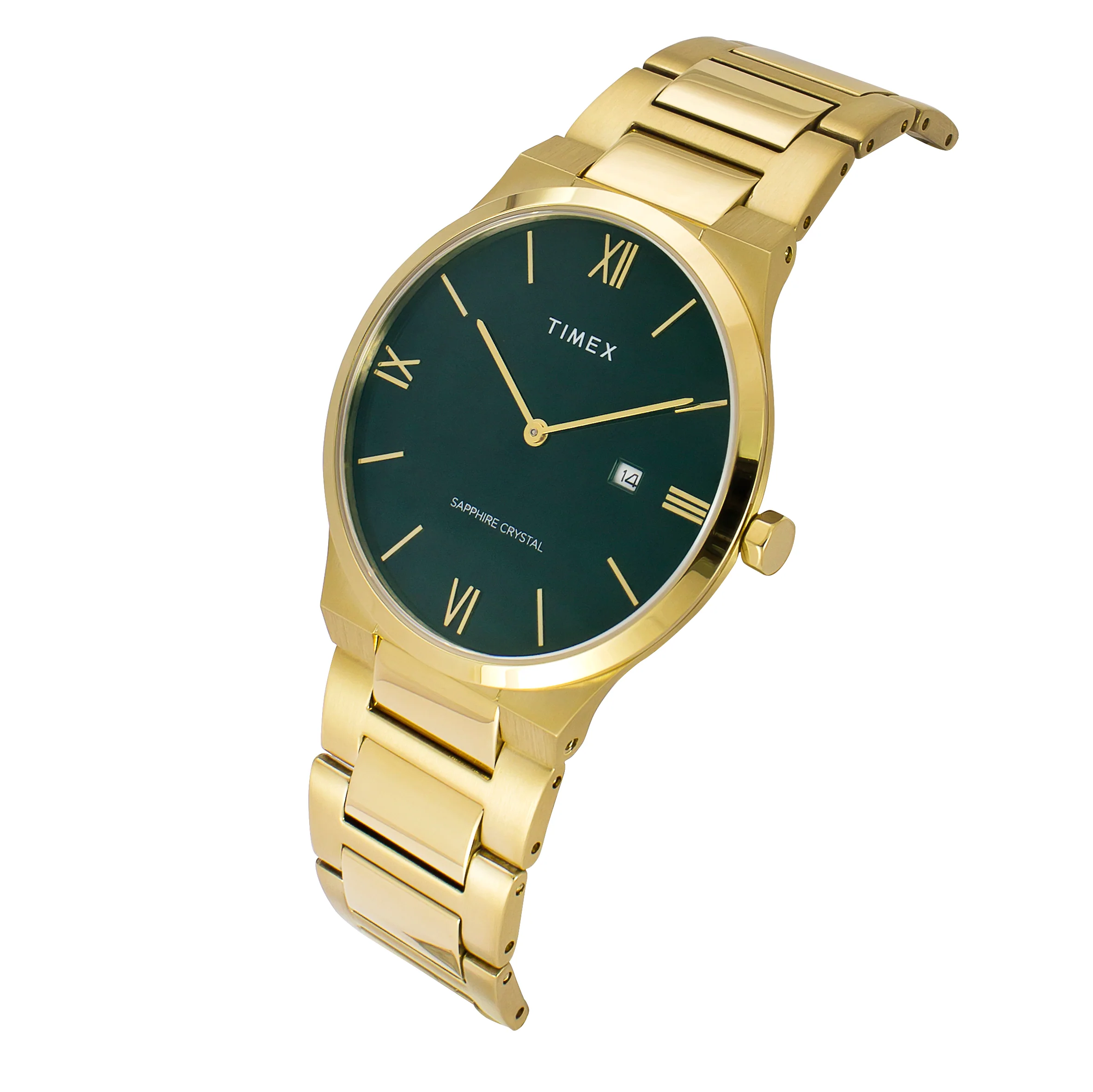 TIMEX Men Green Round Dial Analog Watch - TWEG23605 - Image 2
