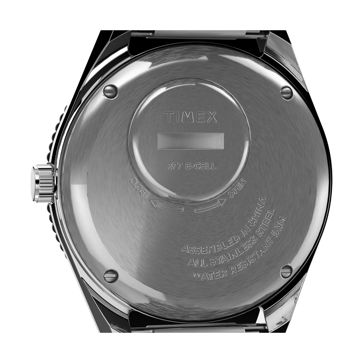 Q Timex Reissue 38mm Stainless Steel Bracelet Watch - Image 3