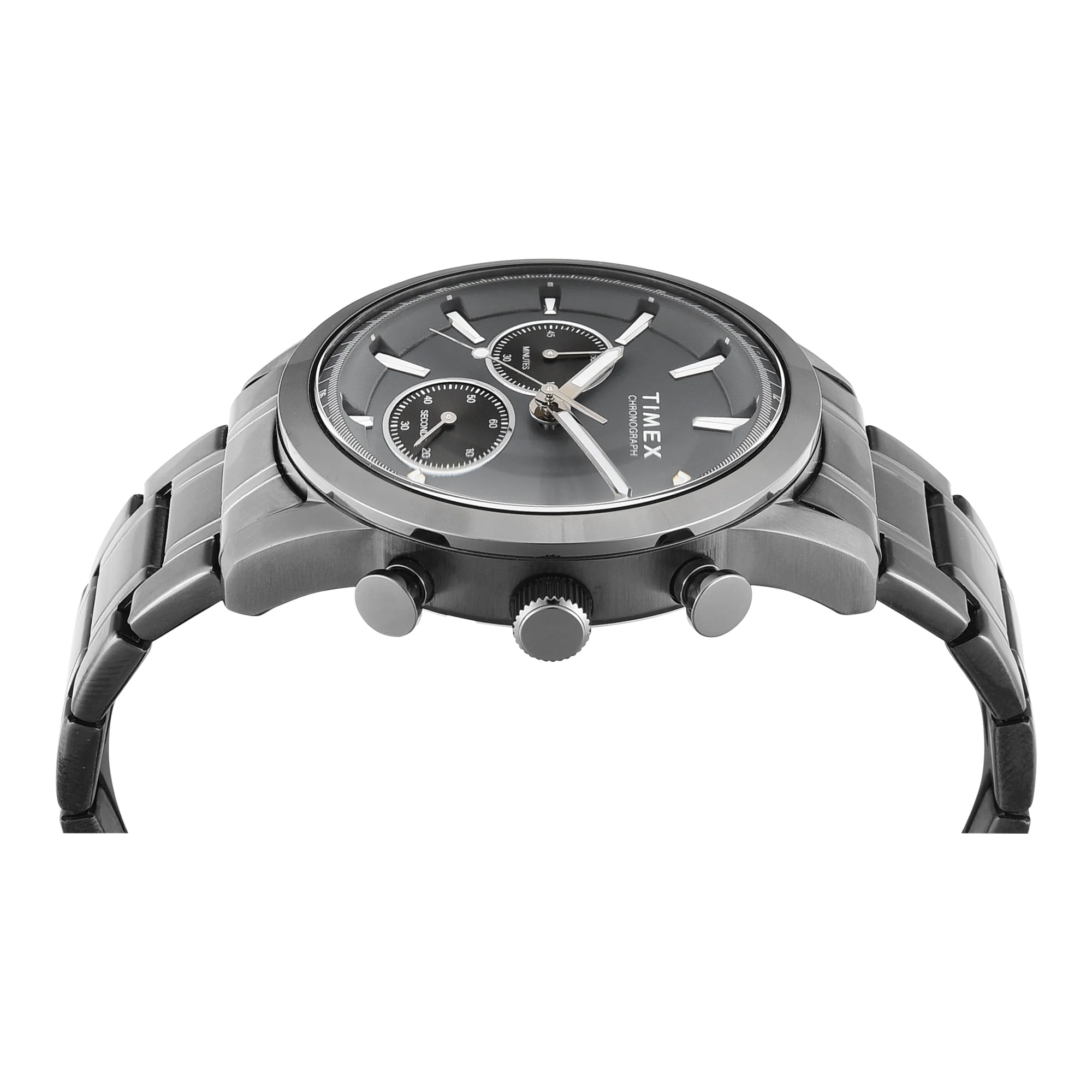 TIMEX Men Grey Round Chronograph Dial Analog Watch - TWEG17613 - Image 4